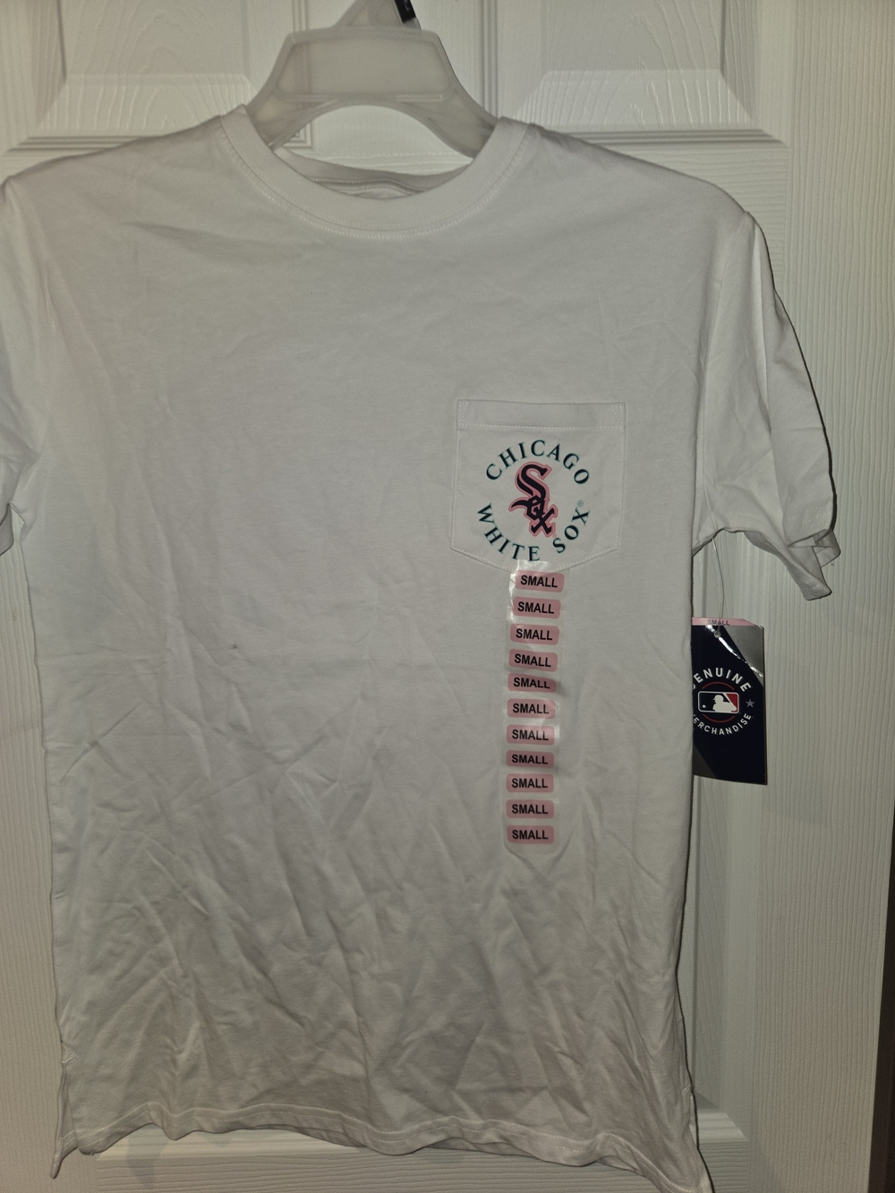 Chicago White Sox Pocket Logo T‑Shirt - White